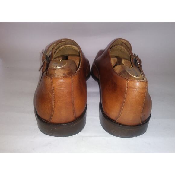 couoio Merchant Florentine Double Monk shoes size 10 m made in Italy brown main image 8